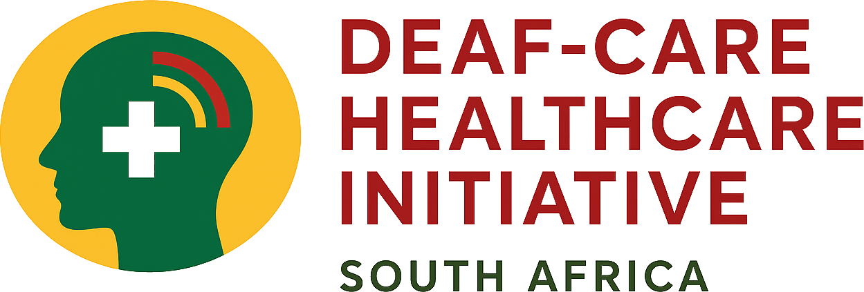 Deaf-Care Healthcare Initiative logo